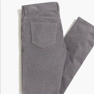NWT J. Crew dusty slate slim fit flex corduroy